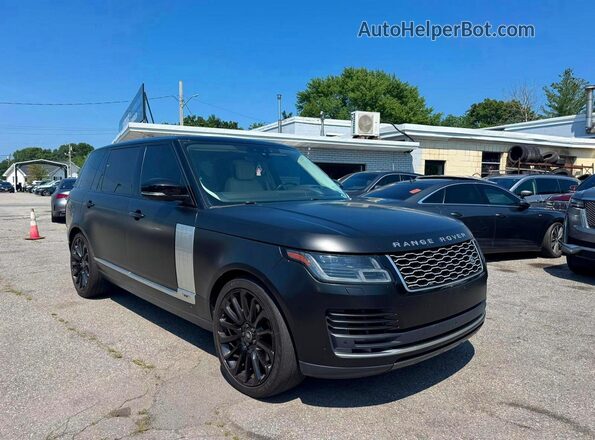 SALGS5SE2LA404133 2020 LAND ROVER RANGE Black Задня ліва чверть