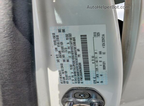 1FMCU0G60NUB65280 2022 FORD ESCAPE White Панорамний вид салону 360°