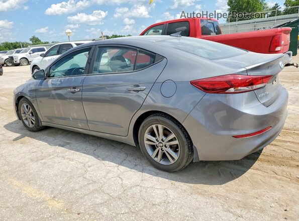 5NPD84LF4JH321819 2018 HYUNDAI ELANTRA Серый Задняя правая четверть