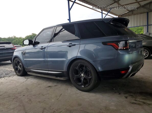 SALWR2RV9JA189536 2018 LAND ROVER RANGE Blue Trasero derecho