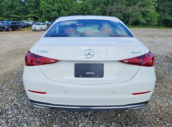 W1KAF4HB6SR277255 2025 MERCEDES-BENZ C White წინა სალონის ხედი