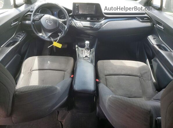 NMTKHMBX7JR016888 2018 TOYOTA C-HR Gray Вид щитка приладів