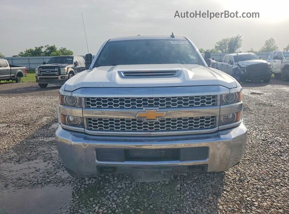1GC1CREYXKF122024 2019 CHEVROLET SILVERADO White Widok z tyłu