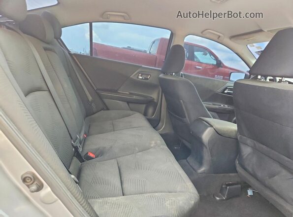 1HGCR2F38GA071694 2016 HONDA ACCORD Silver Вид задньої частини салону