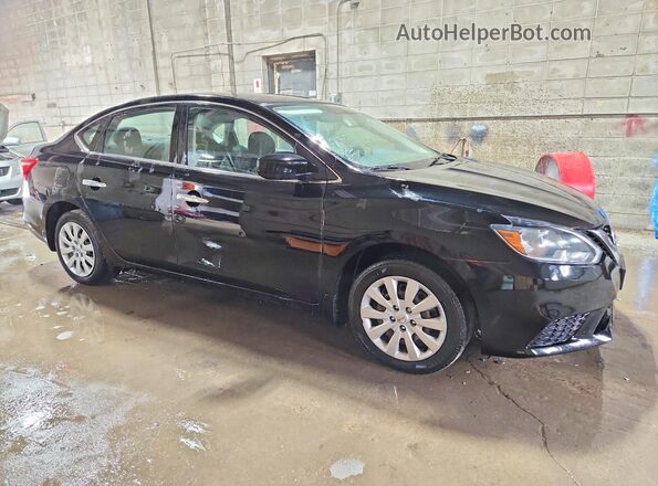 3N1AB7AP5JY323263 2018 NISSAN SENTRA Black Вид спереду