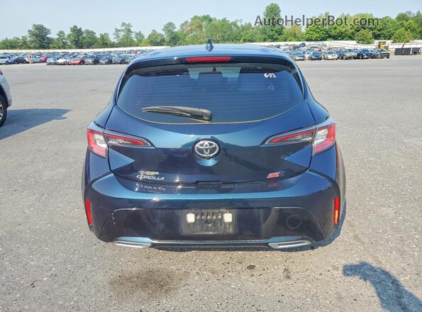 JTND4RBE5L3089386 2020 TOYOTA COROLLA Blue Vista interior delantera