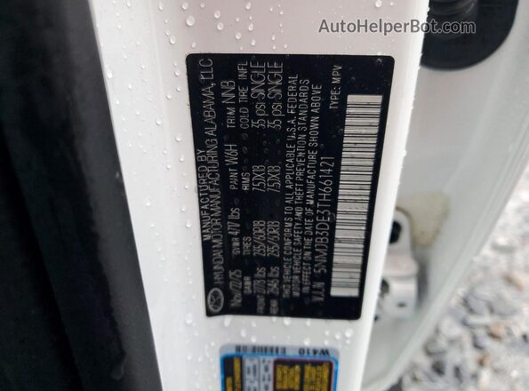 5NMJB3DE3TH661421 2026 HYUNDAI TUCSON White 