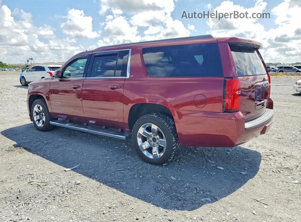 1GNSCHKC0KR395423 2019 CHEVROLET SUBURBAN Red Rear right