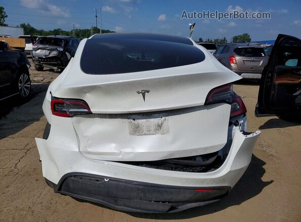 5YJYGDEF4LF000723 2020 TESLA MODEL White Вид салону спереду