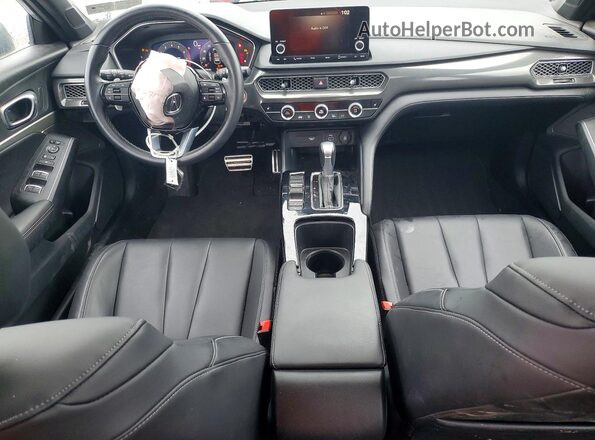 19UDE4H33PA016000 2023 ACURA INTEGRA Silver ხელსაწყოთა პანელის ხედი