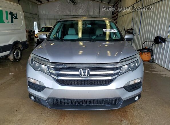 5FNYF6H51GB092994 2016 HONDA PILOT Silver Вид ззаду