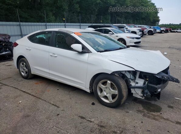 5NPD74LFXHH200922 2017 HYUNDAI ELANTRA Белый Вид спереди