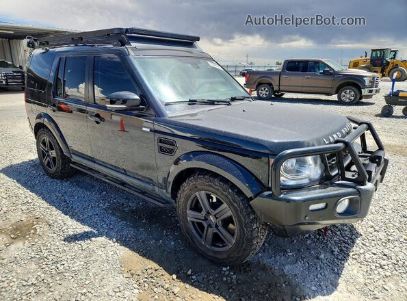 SALAK2V63GA811201 2016 LAND ROVER LR4 Black წინა ხედი