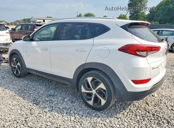 KM8J3CA20GU055382 2016 HYUNDAI TUCSON White Rear right