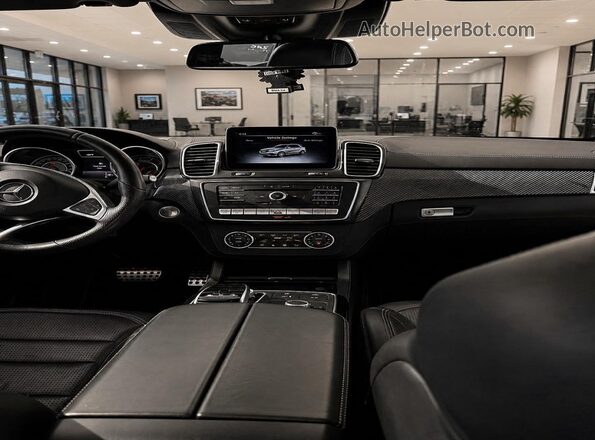 4JGDA7FB4GA806164 2016 MERCEDES-BENZ GLE-CLASS Белый Вид задних сидений