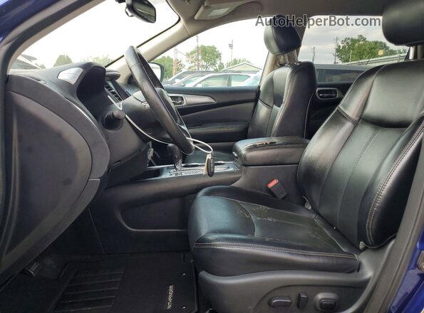 5N1DR2CNXLC580737 2020 NISSAN PATHFINDER Blue Vista del salpicadero