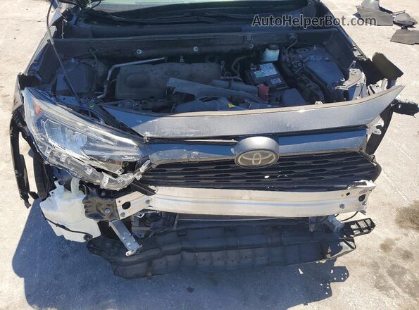 2T3H1RFV3KC032707 2019 TOYOTA RAV4 Серый Вид наклейки с VIN-кодом