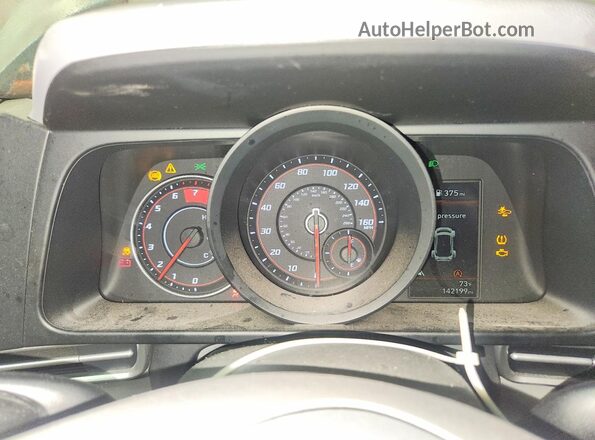 5NPLL4AG4MH016024 2021 HYUNDAI ELANTRA Серебряный Вид задних сидений