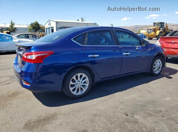 3N1AB7AP0HY241709 2017 NISSAN SENTRA Blue Przód prawy