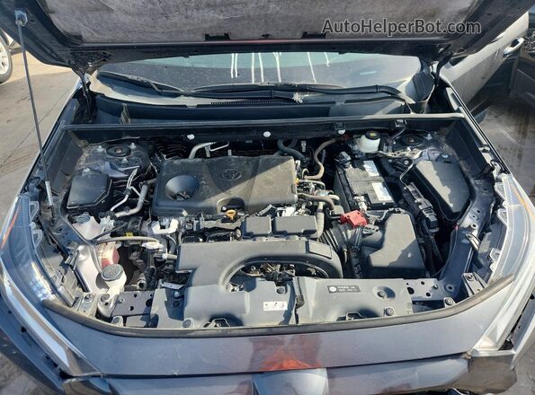 2T3C1RFV1MC102007 2021 TOYOTA RAV4 Gray ძრავის განყოფილების ხედი