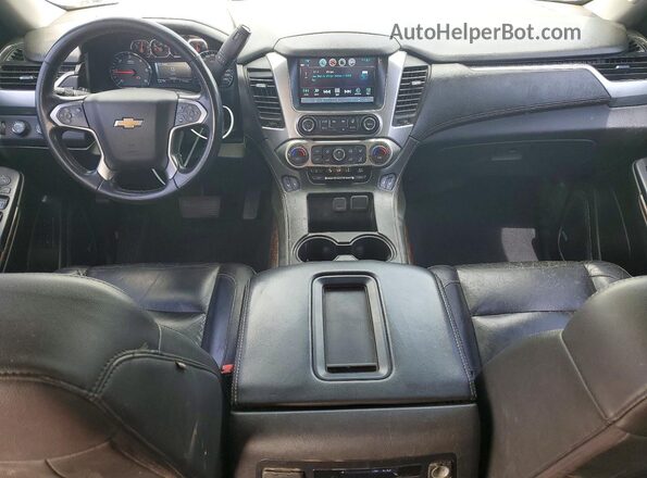 1GNSKHKC7KR395180 2019 CHEVROLET SUBURBAN Серебряный Вид щитка приборов