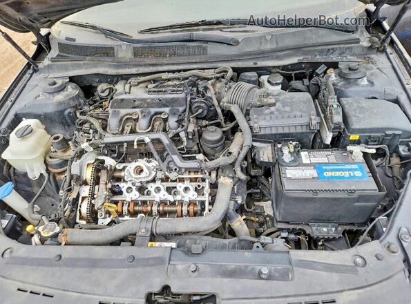 KNALN4D75G5221486 2016 KIA CADENZA Charcoal Vista del compartimento del motor
