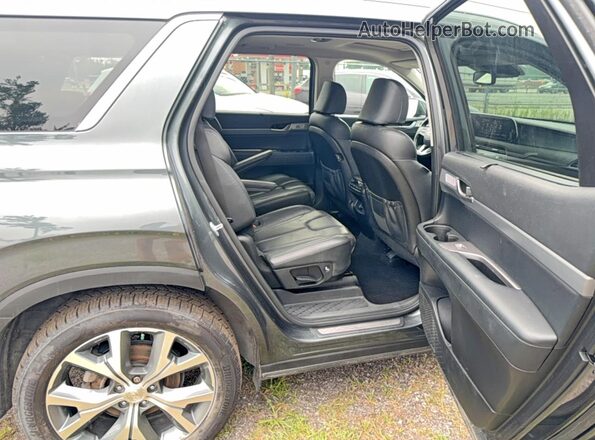 KM8R3DHE5MU213008 2021 HYUNDAI PALISADE Gray Widok wnętrza z przodu