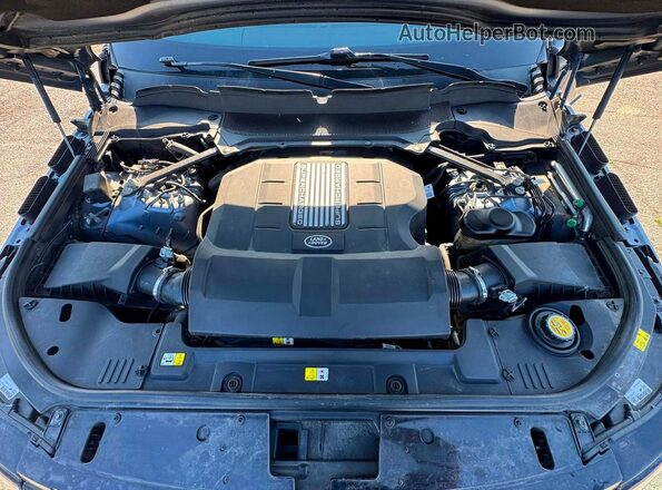 SALGS5RE3KA541540 2019 LAND ROVER RANGE Blue Առջևի վահանակի տեսք