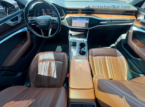 WAUS2AF2XKN045578 2019 AUDI A7 Black Vista del cuadro de instrumentos