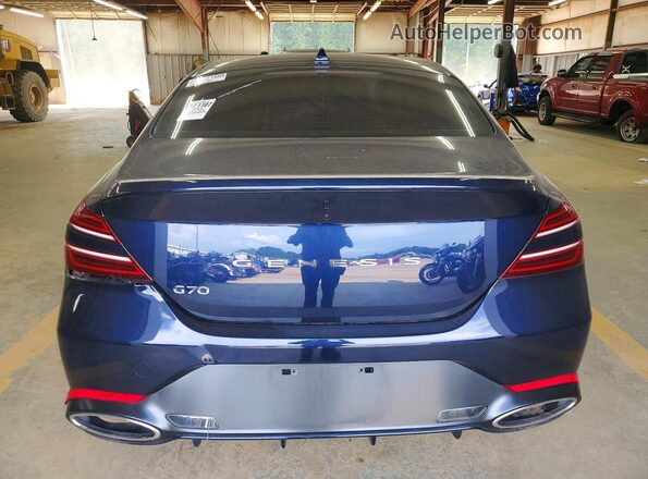 KMTG14SC2TU165332 2026 GENESIS G70 Blue Front interior view