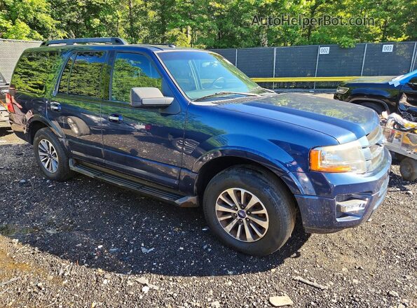 1FMJU1JT7HEA31246 2017 FORD EXPEDITION Blue Вид спереду
