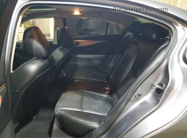 JN1EV7AP0JM361303 2018 INFINITI Q50 Silver Vista interior trasera