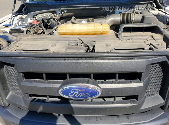 1FTEX1EP6GFA31144 2016 FORD F150 White Engine compartment view