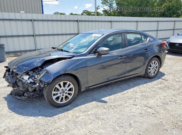 JM1BM1U79G1303437 2016 MAZDA 3 Charcoal Rear left