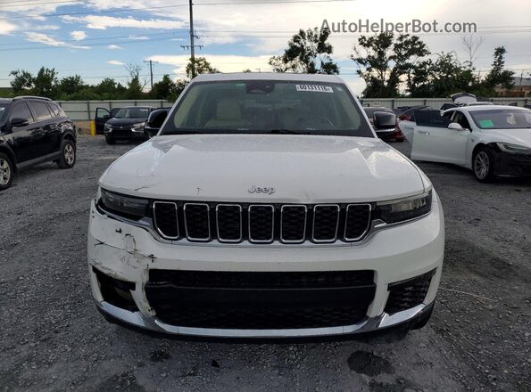 1C4RJJBG4N8553019 2022 JEEP GRAND White უკანა ხედი