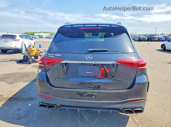 4JGFB8GB4LA177736 2020 MERCEDES-BENZ GLE Черный Вид салона спереди
