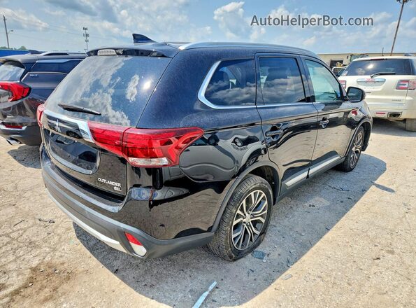 JA4AZ3A32JZ001470 2018 MITSUBISHI OUTLANDER Black Delantero derecho