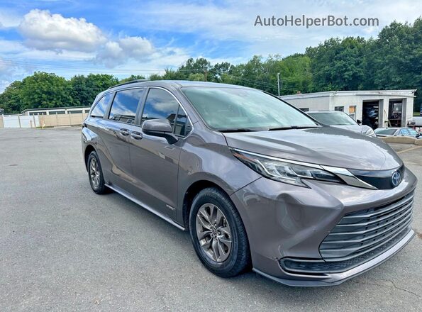 5TDKRKEC2MS025577 2021 TOYOTA SIENNA Black Вид спереду