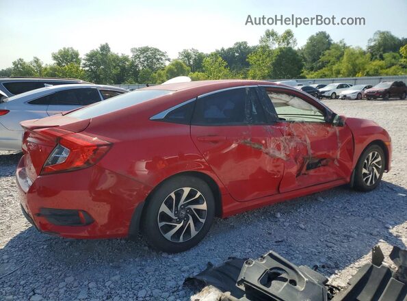 2HGFC2F71GH526761 2016 HONDA CIVIC Красный Передняя правая четверть