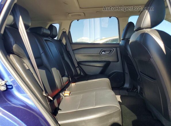 JN8AT3BB0MW230768 2021 NISSAN ROGUE Blue Widok wnętrza z tyłu