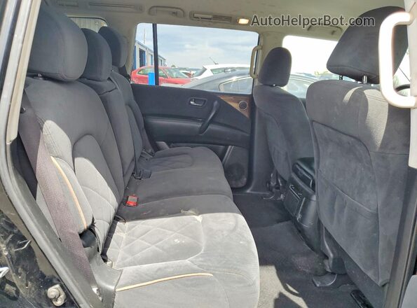 JN8AY2NC3LX516302 2020 NISSAN ARMADA Black Вид підкапотного простору