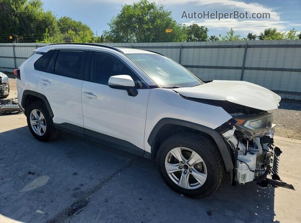 JTMW1RFV6KJ006168 2019 TOYOTA RAV4 White Դիմացի տեսք