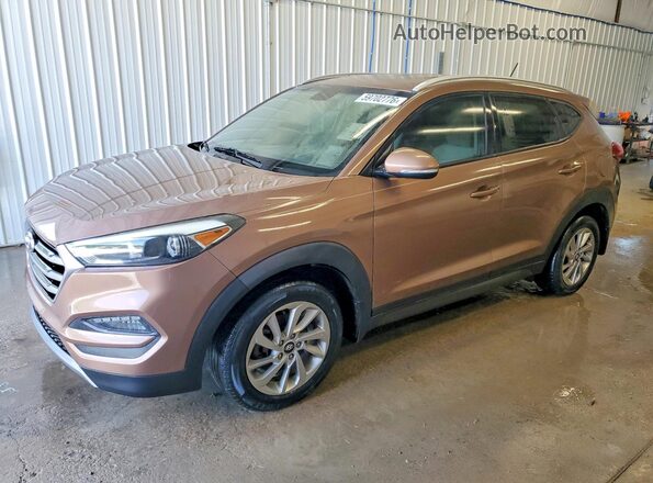 KM8J33A22GU095320 2016 HYUNDAI TUCSON Brown Հետևի ձախ