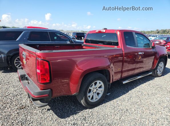 1GCHSCE39G1303090 2016 CHEVROLET COLORADO Бордовый Передняя правая четверть