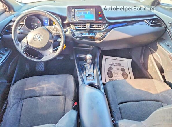 NMTKHMBX1JR015333 2018 TOYOTA C-HR Black ხელსაწყოთა პანელის ხედი