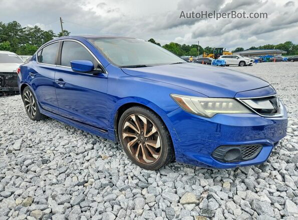 19UDE2F83HA000870 2017 ACURA ILX Синий Вид спереди