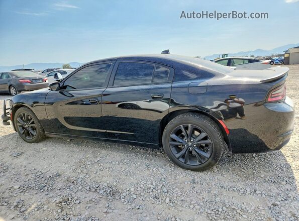 2C3CDXJG9NH101731 2022 DODGE CHARGER Black Հետևի աջ