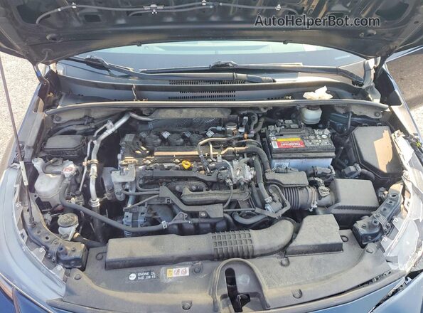JTND4RBE5L3089386 2020 TOYOTA COROLLA Blue Vista del compartimento del motor