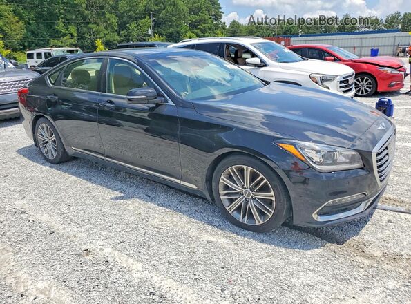 KMHGN4JE7JU271001 2018 GENESIS G80 Угольный Вид спереди
