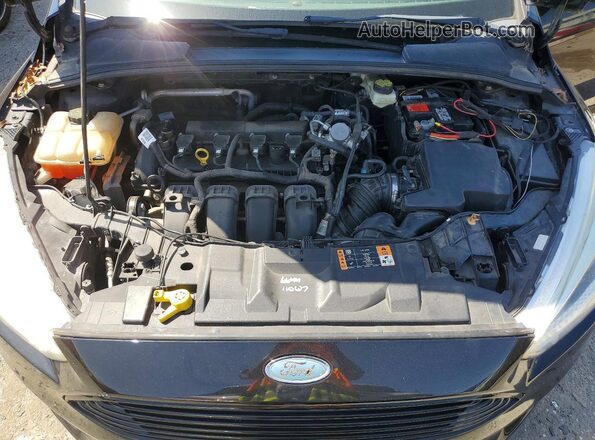 1FADP3F2XHL223833 2017 FORD FOCUS Black Engine compartment view
